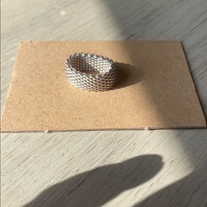 Tiffany mesh ring
